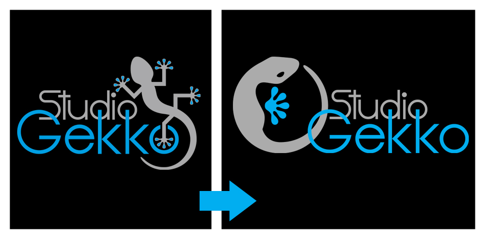A new look for the Studio Gekko logo